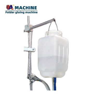 Gluer de pasta de caixa de caldeira de plástico para colagem de caixa na máquina de colagem automática de caixa dobrável