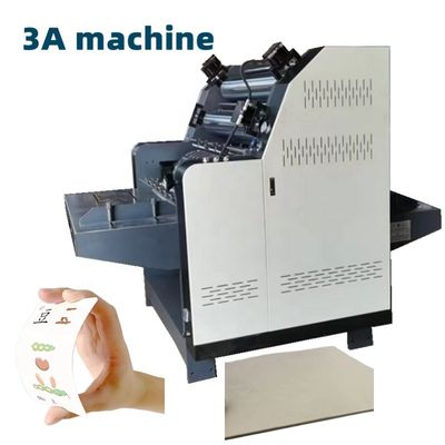 Máquina de laminação reforçada semiautomática CQT-1150 para montagem de cartão para cartão
