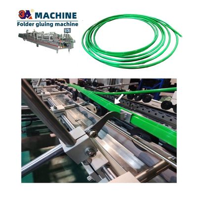 Máquina de colagem de caixas Partes sobressalentes para 500cm*50cm*10cm Máquina automática de colagem de caixas dobráveis