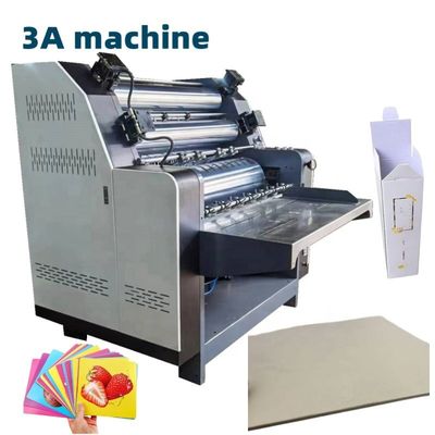 CQT-1150 Máquina semi-automática de laminação de papelão para laminação de flauta de papelão plano