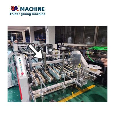 Máquinas e aparelhos Máquina automática de colagem de caixas dobráveis Máquina de colagem de facas