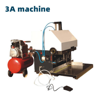 125 kg Peso líquido NT-210T Pedal pneumático Máquina de perfuração de cabeça dupla para perfuração oca