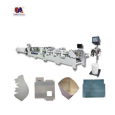 Máquina de colagem semi-automática de cartuchos para caixas 380V3P