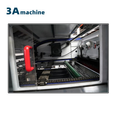 Máquina de dobragem de papel de 18 kW CQT-1060 com descolagem, corte a pressão, enrolamento e colagem