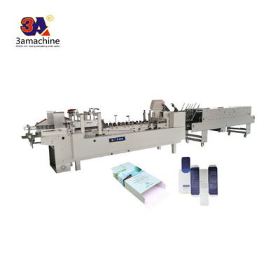 Caixa Desdobrada Tamanho de papel mais largo 600mm Caixa automática Dobragem Máquina de colagem Folder Gluer