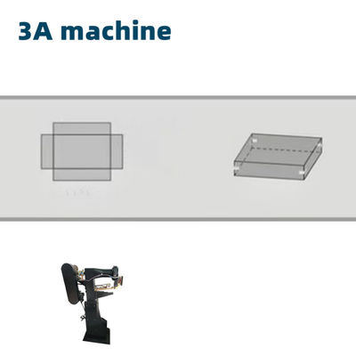 CQT-TJ Manual Caixa de papel rígido Corner Tape Paste Machine Folder Gluer