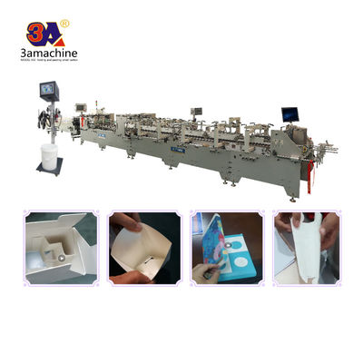 Máquina de colagem de pastas de tecidos de tensão 380 V para pastas de apresentação profissional