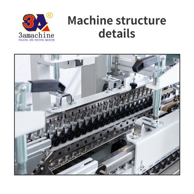 Máquina de colagem de pastas de tecidos de tensão 380 V para pastas de apresentação profissional