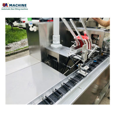 Máquina de preenchimento de caixas multifunção de 50 sacos/min para preenchimento preciso e consistente