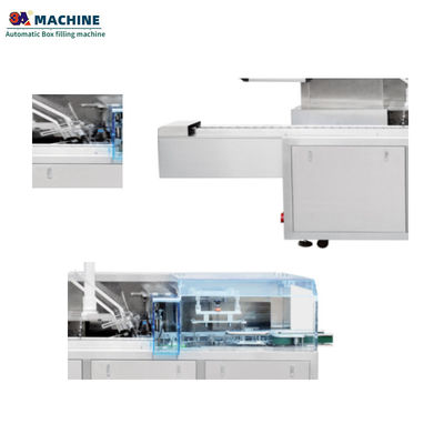 Máquina de preenchimento de caixas multifunção de 50 sacos/min para preenchimento preciso e consistente