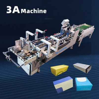 Máquina de dobrar caixas pequenas Folder Gluer Parts 3ACQ 580D Output Department Incluído