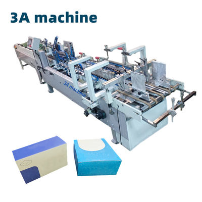 Experiência de produção com máquina de colagem de pasta de cartão 580D e função opcional