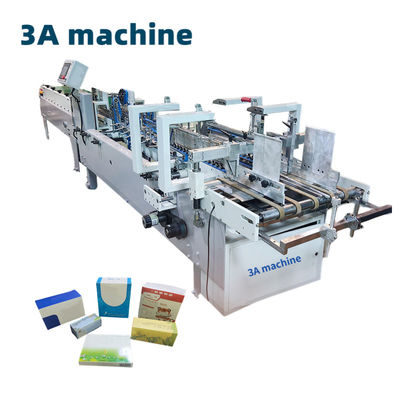 Máquina de papel e cola de alta velocidade 3ACQ 580D com máquina de cola automática de 5,5 kW