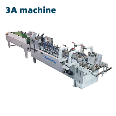 Máquina de papel e cola de alta velocidade 3ACQ 580D com máquina de cola automática de 5,5 kW