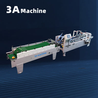 3ACQ 580D Caixa de cartão Máquina Caixa de colagem Máquina de espalhar cola Ideal para embalagens