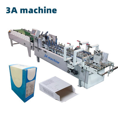 3ACQ 580D Máquina de colagem de caixa de cartão dobrável Máquina de colagem Máquina para calibragem automática