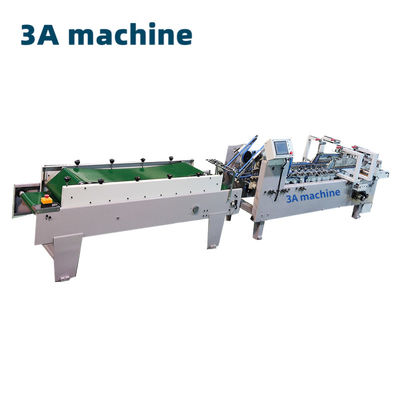 3ACQ 580D Larger Size Box Glueing Machine 1200KG Fácil de usar