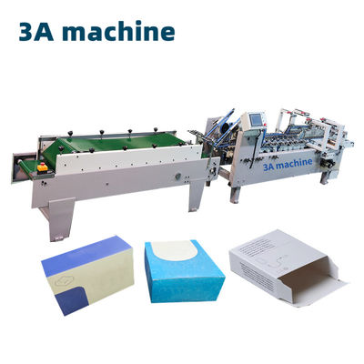 3ACQ 580D máquina de caixa de cola máquina de pasta móvel fácil de instalar pequeno tamanho