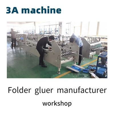 250m/min Velocidade 3ACQ*580 Edg Gluer Folder Glue Machine Máquina de Fabricação de Caixas de Papel