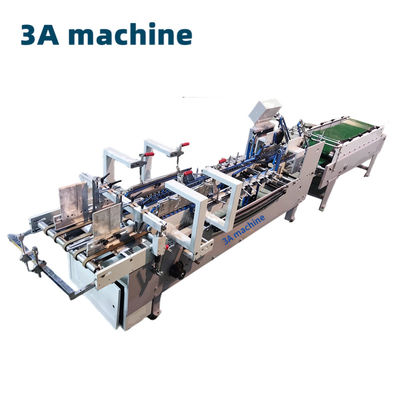 Máquina automática de dobragem de cola lateral 580D para fabricação de caixas pequenas