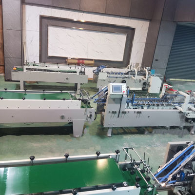 Máquina automática de dobragem de cola lateral 580D para fabricação de caixas pequenas