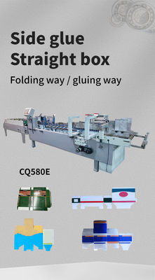 3ACQ-580E Máquina de colagem de papel Folder Gluer Belt para dobragem suave e precisa