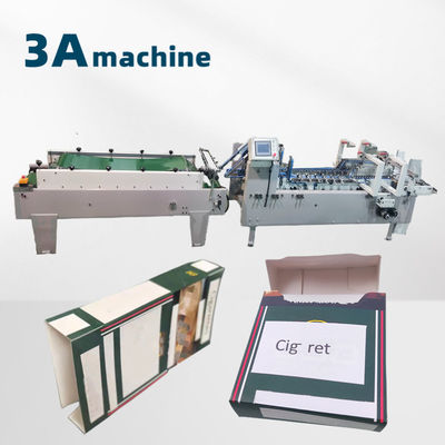 3ACQ-580E Máquina de colagem automática de pasta de colagem de caixa dobrável para oficinas de reparação de máquinas