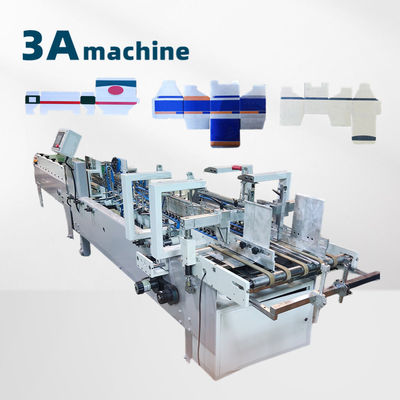 Máquina automática de dobrar e colar caixas 380V Zh700d