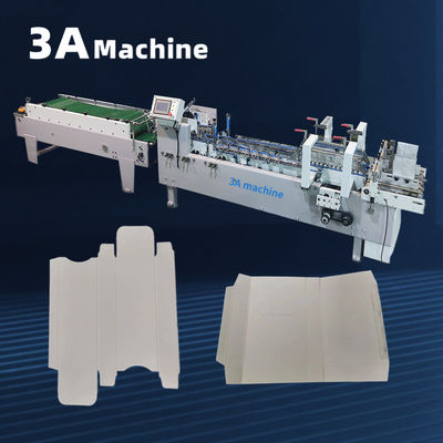 Máquina automática de dobrar e colar caixas 380V Zh700d