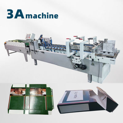 Velocidade 4-Corner-Box-Folder-Gluer Box Cartão Automático Folder Gluer Machine Computarizado Sim