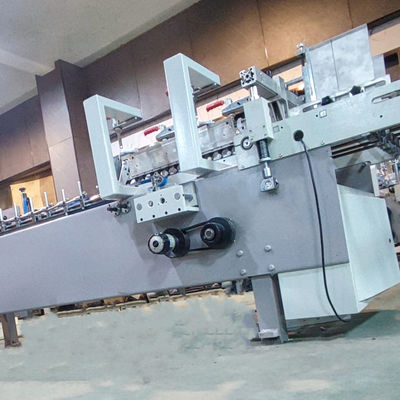 230m/min Velocidade de trabalho Máquina de colagem de pasta semi-automática Máquina de colagem de pasta mini caixa