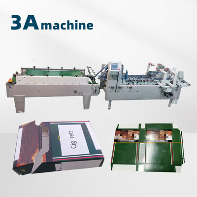 1300 KG 3ACQ 580E Máquina de pasta móvel Caixa de papel Máquina de fazer papel Máquina de cola fria