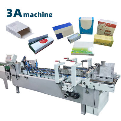 Máquina de dobrar caixas de papelão com departamento de produção opcional e cotação adicional
