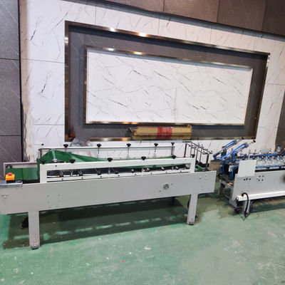 Máquina de dobrar caixas de papelão com departamento de produção opcional e cotação adicional