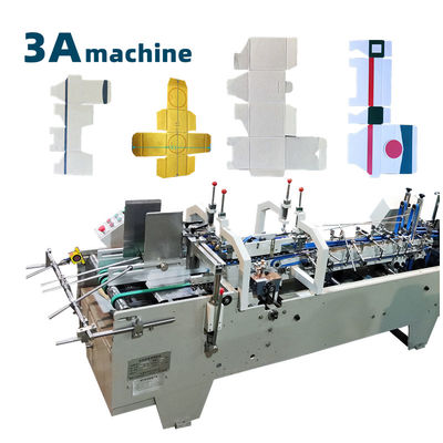 Máquina de fabricação de caixas de cartão controlada por PLC 6*1*1.35M para produção de caixas onduladas