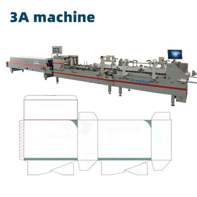 SHH800AG-2 Máquina de colagem de caixa de bloqueio automático para produção fácil e de caixa