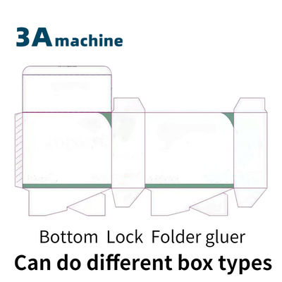 SHH-800AG-2 Gluer automático para caixa de almoço