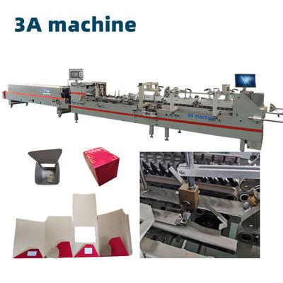 SHH-800AG-2 Máquina automática de colagem de folhas para dobrar cola de bloqueio inferior e lateral