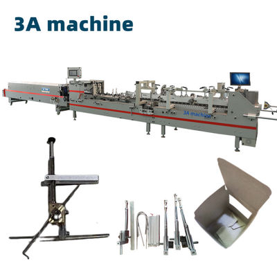 SHH 800AG-2 Gluer Automático de Caixa de Bloqueio de Bottom Folder A solução perfeita para dobrar papel