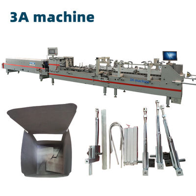 Fácil de operar SHH 800AG-2 Máquina Automática de Caixa Bottom Lock Turquia Folder Gluer Cartão