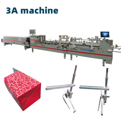 800AG-2 Máquina de colagem de pasta semi-automática de bloqueio de fundo automático ES25 e pronta para envio