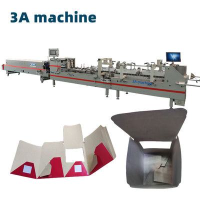 1100 Modelo Automático 46 Corner Folder Gluer para Max Tamanho 2 700mm caixa dobrável inferior