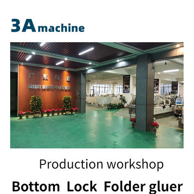 Máquina de colagem dobrável automática de bloqueio de fundo de tamanho máximo de 800 mm para máquinas de fabricação de caixas
