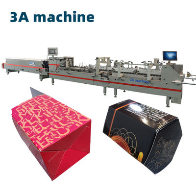 Fabricação de caixas adequadas SHH 800AG-2 Máquina automática de caixa de cartão de bloqueio de fundo