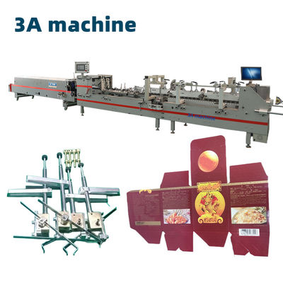 SHH 800AG-2 Gluer automático para carteira de material de papel cartão 250g-650g