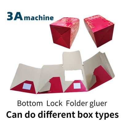 SHH 800AG-2 Gluer automático para carteira de material de papel cartão 250g-650g