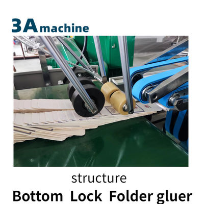 Mecânico accionado SHH*800AG-2 Prensa automática de bloqueio de fundo Flexo Folder Gluer