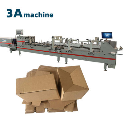 SHH 800AG-2 Bloqueio Automático de Bottom Flexo Folder Gluer Perfeito para caixas dobráveis de fundo