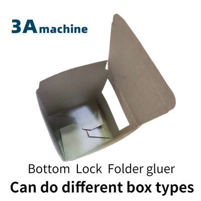 SHH 800AG-2 Bloqueio Automático de Bottom Flexo Folder Gluer Perfeito para caixas dobráveis de fundo