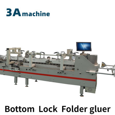SHH 800AG-2 Bloqueio Automático de Bottom Flexo Folder Gluer Perfeito para caixas dobráveis de fundo